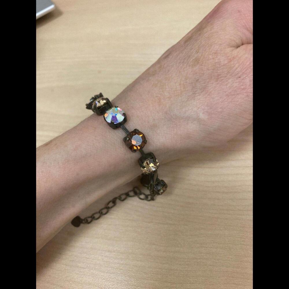 Stunning Sorrelli LIKE Bracelet with Crystals - Picture 6 of 7